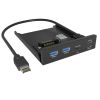 Frontplatte IcyBox für 3,5" Einschub