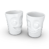 FIFTYEIGHT 350ml Becher - Witzig & Lecker weiß