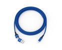smrter SPEEDY Ladekabel, Typ Lightning, 100cm, blue retail