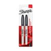 Sharpie Marker Fein Rundspitze schwarz 2er Blister