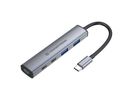 CONCEPTRONIC  4-1 Dock USB-C->2xUSB-C/2xUSB-A/100WPD      gr