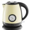 Emerio Wasserkocher, 1.0L, beige, Wasserstandsanzeige
