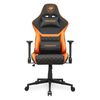COUGAR CGR-A2F Universele gamestoel Gestoffeerde gevoerde zitting Zwart, Oranje