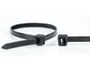 WKK 11032071 kabelbinder Losmaakbare kabelbinder Kunststof Zwart 100 stuk(s)