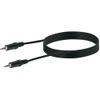 Schwaiger 2x3.5 mm 3m audio kabel 3.5mm Zwart