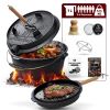 Gusskönig Eingebrannter Dutch Oven Set 7L zonder Füße