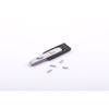 SmartKeeper Mini "Mini-HDMI Port" Blocker grau    4 Stk.+Key