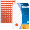 HERMA Vielzwecketiketten rot 13 mm rund Papier 2464 St.