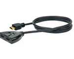 Schwaiger HDMi-Verteiler 2-fach/Auto Schwarz