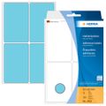 HERMA Vielzwecketiketten blau 52x82 mm Papier matt 128 St.