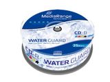 MediaRange CD-R 700MB 25pcs Spindel 52x Waterguard fullpri