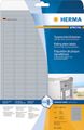 HERMA Typenschildetiketten A4 silber 25x10 mm Folie 4725 St.
