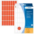 HERMA Vielzwecketiketten rot 12x30 mm Papier matt 1120 St.