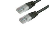 MediaRange Patchkabel RJ45 U/UTP C5e 2.0m (UTP) schwarz