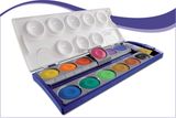 Pelikan Deckfarbkasten 735K/12 Farben + Tube Deckweiá