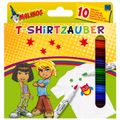 Malinos Textilstifte Textilzauber waschbar 10 Farben 3+