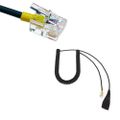 GEQUDIO RJ-Kabel kompat. mit Mitel,Aastra,Fanvil,Poly,Gigset