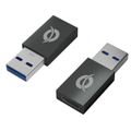 CONCEPTRONIC Adapter USB3.0-> USB-C 2er-Pack gr