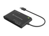 CONCEPTRONIC Smart ID Card Reader All-In-One schwarz