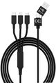 smrter Hydra ULTRA 5in1 Nylon-Ladekabel, 120cm, black retail