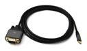 Port USB Type C to VGA CONVERTER 1,5 METER