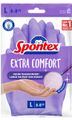 Spontex Haushaltshandschuhe Extra Comfort Gr. 8