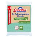 Spontex Schwammtuch Classic Antibac PEFC 5er Pack