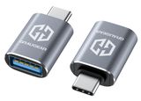 GRAUGEAR USB 3.2 Gen2 Adapter Type-A zu Type-C Stecker 2 Stk