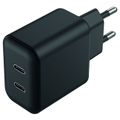 2GO Ladegerät 45W 2-Port 2x USB-C schwarz