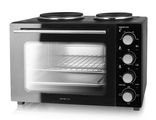 Emerio Ofen mit Kochplatten Fassungsvermögen 32L