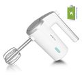 Emerio Handmixer, 3 Geschw. Rücklauffunktion kabellos weiß