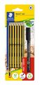 STAEDTLER Bleistifte Set Noris 100% PEFC + 1 Lumocolor retail