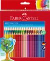 FABER-CASTELL Buntstift Colour Grip 48er Kartonetui