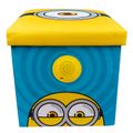 Fizz Aufbewahrungsbox Minions inkl. Lautsprecher blau