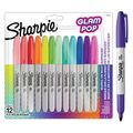 Sharpie Marker Permanentmarker Fine Glam Pop 12er Blister