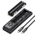 GRAUGEAR externe Docking M.2 NVMe/NGFF SSD mit Lüfter 20Gbit