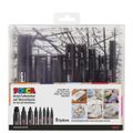 POSCA Marker UNI 8er Spitzenset schwarz