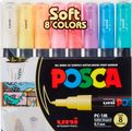 POSCA Marker UNI PC-1MC 8er Set Pastell