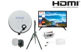 Schwaiger Sat-Campinganlage Set Smart TV