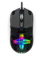 INCA Gaming Maus IMG-355GX 7200 DPI, RGB, 6 Tasten, USB, SW retail