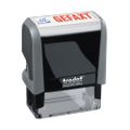 trodat Officestempel Printy 4.0 grau "GEFAXT" 4912