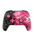 PDP Controller Rematch Glow Wireless Grand Prix Peach Switch