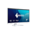 EIZO 86.7cm (34,1") EV3450XC-WT 21:9 4K 2xHDMI+DP+USB-C Curv