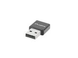 Lanberg USB drahtlose Netzwerkkarte N300 2x interne Antenne