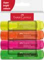 FABER-CASTELL Textmarker TL 46 SF 4er Kartonetui