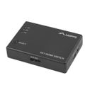 Lanberg Switch Video 3x HDMI Micro-USB Port Fernb. schwarz