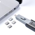 SmartKeeper Mini "USB-C Port" Blocker grau 4 Stk.+Key