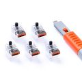SmartKeeper Basic "LAN Cable" Lock orange 5 Stk.+Key