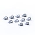 SmartKeeper Mini "USB-B Port" Blocker grau 10 Stk.