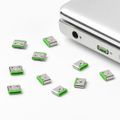 SmartKeeper Mini "USB-C Port" Blocker grün 10 Stk.